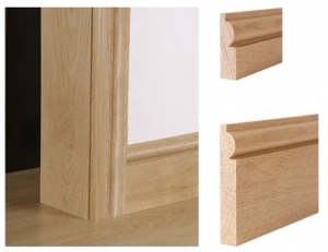 Solid Oak Architrave - Taurus Profile (65mm)